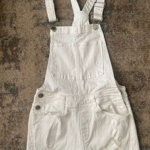 Mandee denim white overall